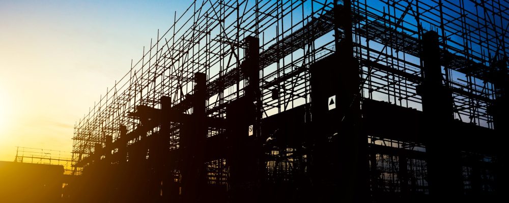 Construction Site silhouettes